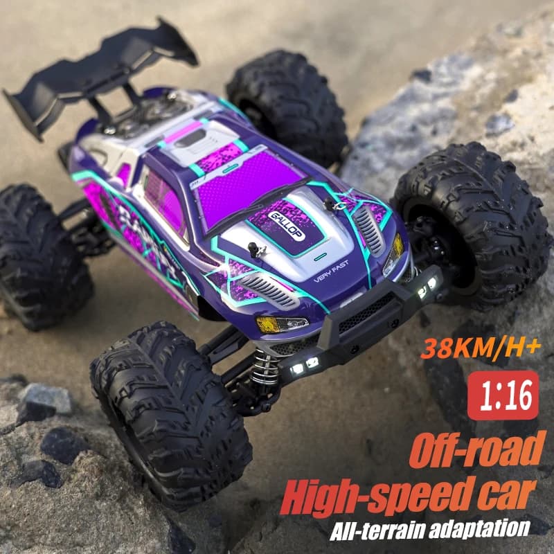 High-Speed 1:16 RC Off-Road Monster Truck  4WD Climbing Vehicle  Boys Remote Control Toy Car - 2