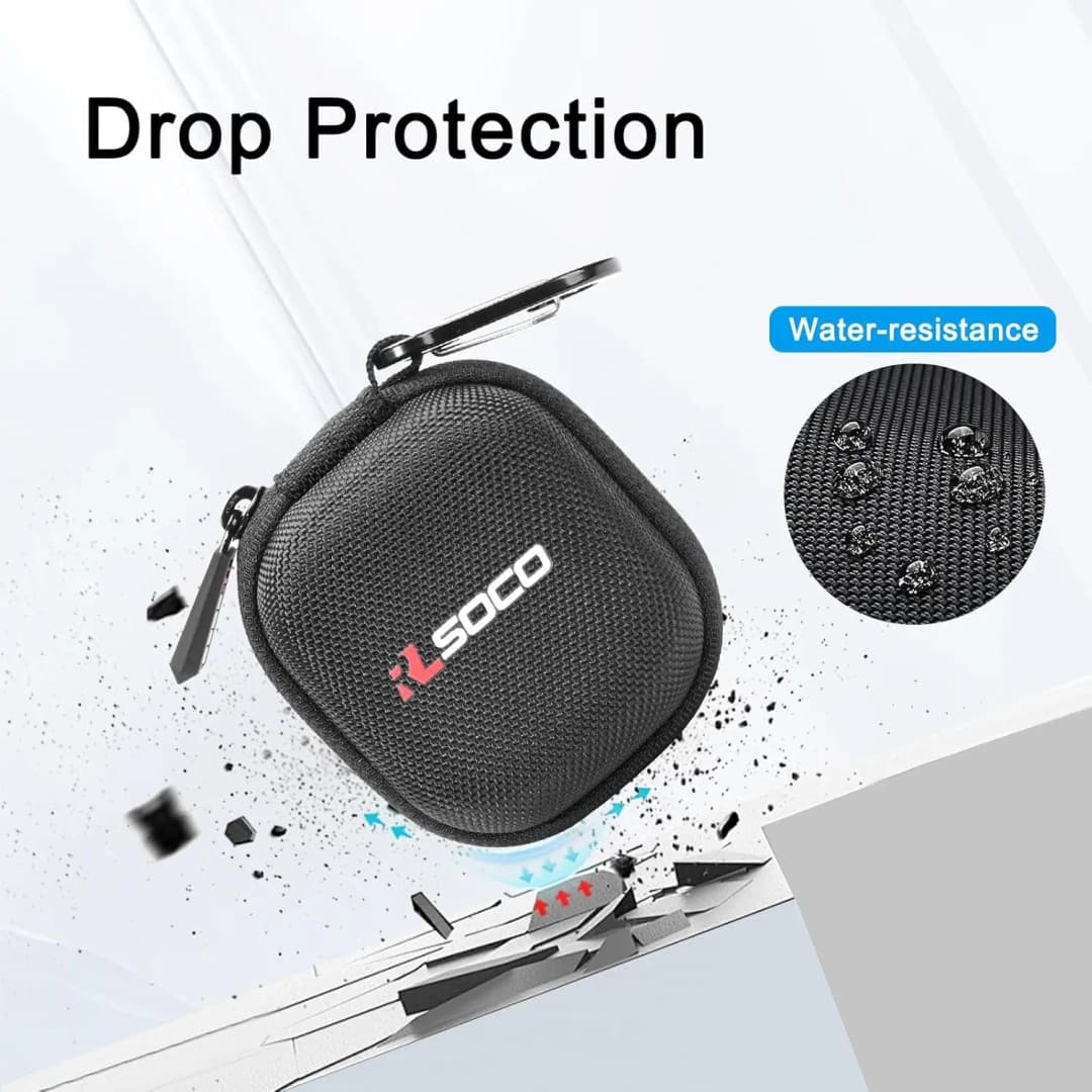 غطاء حافظة JBL Tour Pro 3، إكسسوارات واقي من السيليكون مع سلسلة مفاتيح لـ JBL Tour Pro 3/Tour Pro 2 سماعات أذن لاسلكية حقيقية - 2