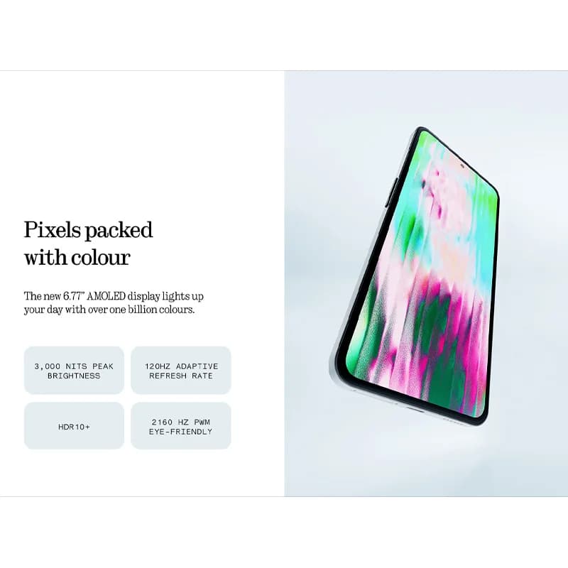 Nothing Phone (3a) Lite 5G NFC 6.77" Flexible AMOLED 120Hz MTK Dimensity 7300 Pro 5G 50MP+16MP 5000mAh/33W Global version - 4