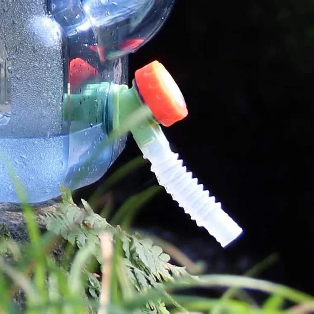 Portable Faucet Extension Tube Water Bucket Accessories Telescopic Faucet Extender Hose Extendable Tube for Outdoor Camping - 2