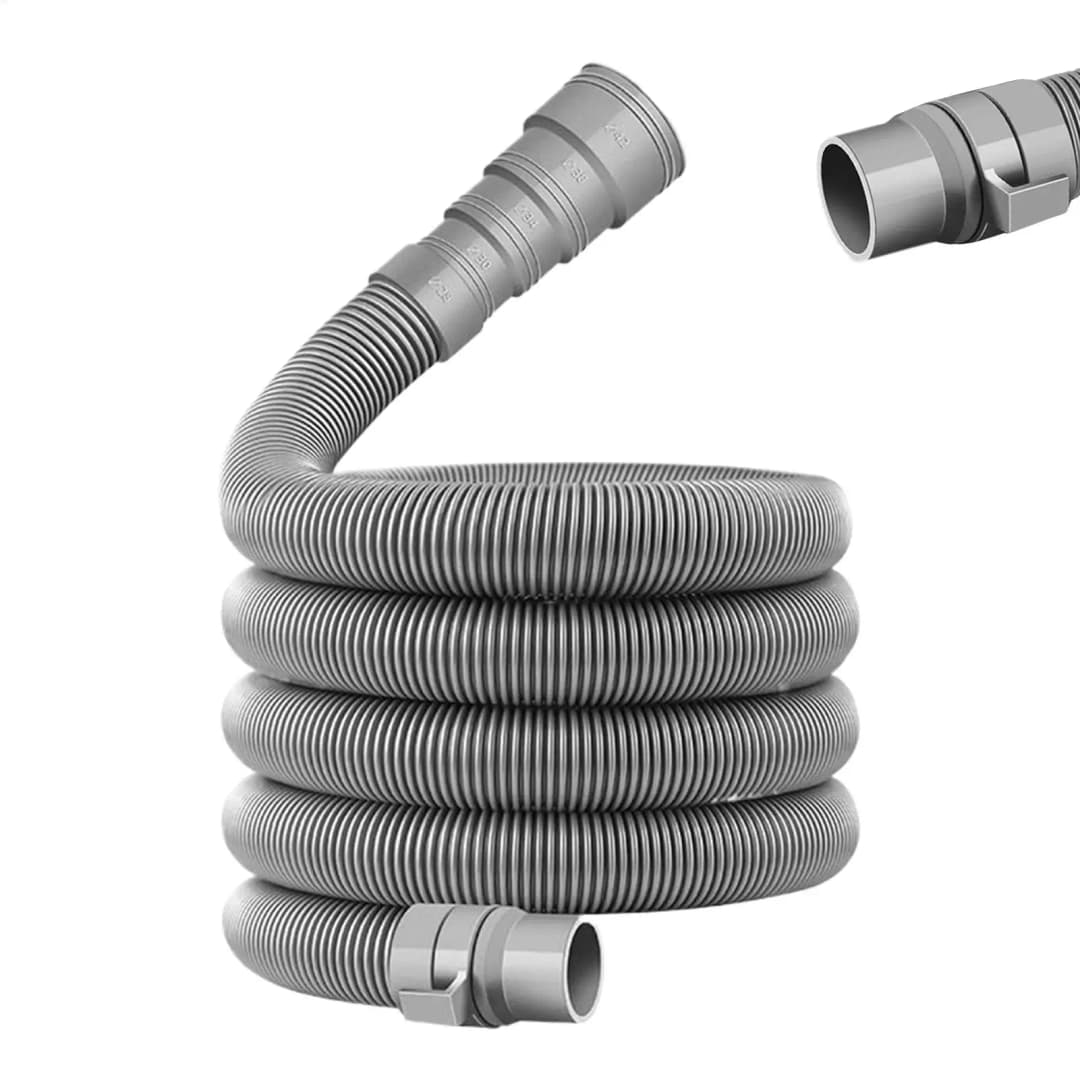 Foldable Caravan Drainage Pipe Motorhome Sewage Hose Kit Rv Sewer Hose Kit Heavy Duty Adjustable RV Drain Pipe RV Dump Hose - 2