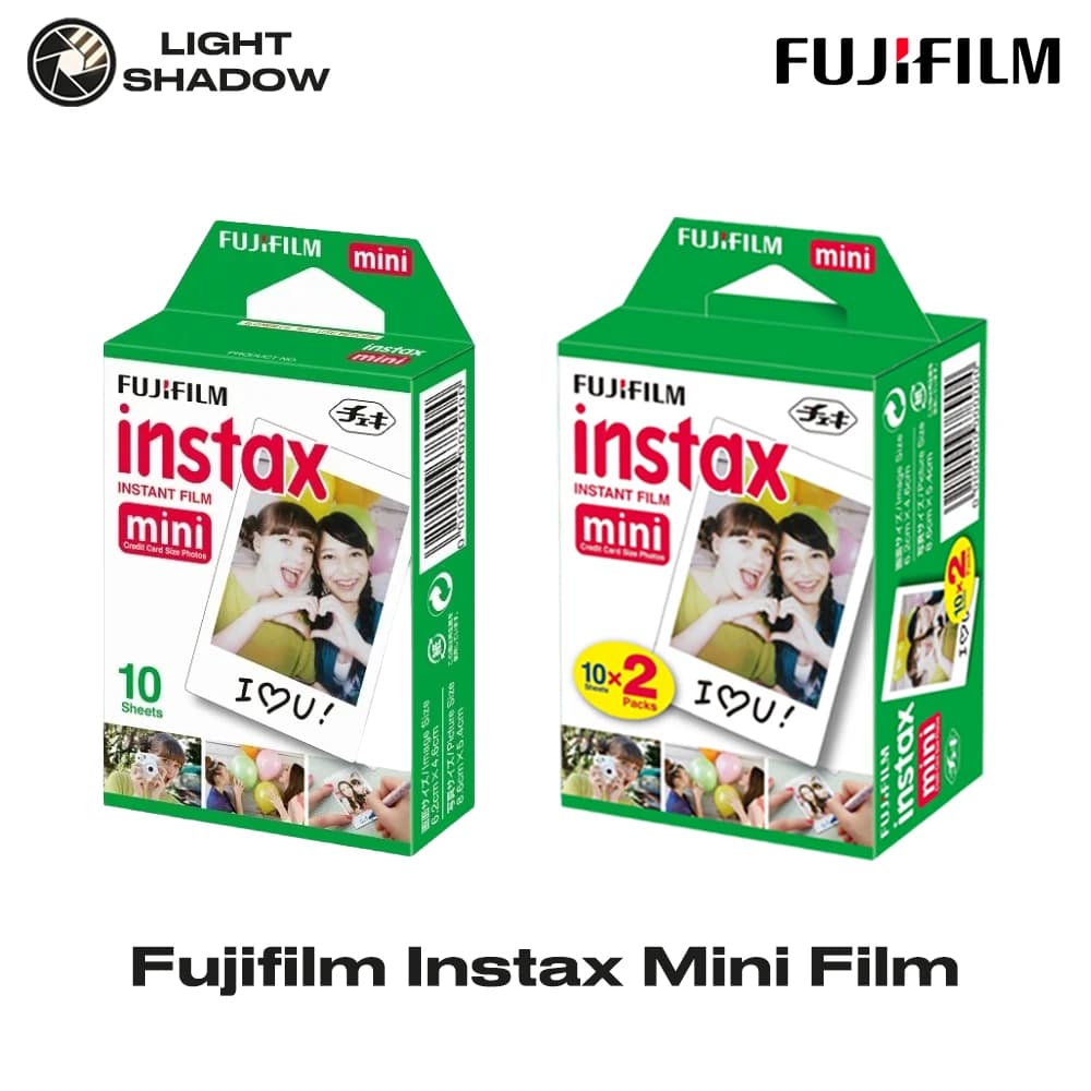 Fujifilm Instax Mini Instant Film 10/20/40/80/100/200 Sheets For Instant Mini Camera mini11 12 9 7+ 90 3 Inch White Edge Films