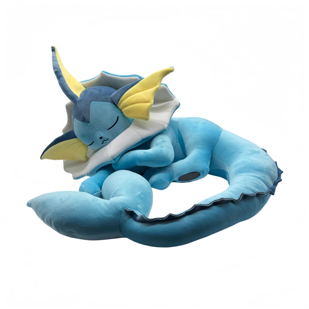Pokemon Plush New Eevee Evoli Sleep Plush Vaporeon  Pikachu Peluche Stuffed Toys Cartoon Soft Doll Gift - 3