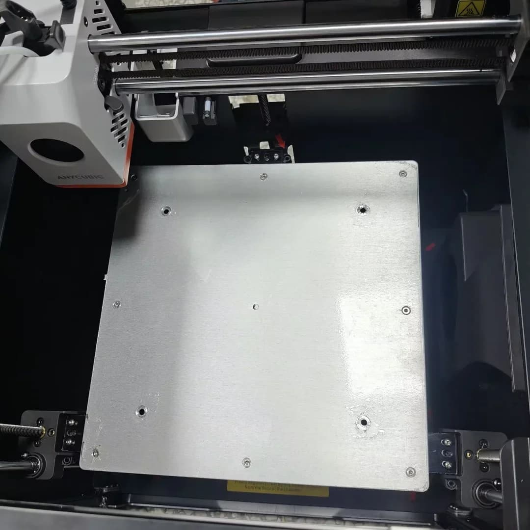 Funssor Anycubic Kobra S1/ S1C طابعة ثلاثية الأبعاد 5 مم سمك سبائك الألومنيوم CNC سرير عربة المواد الخام - 4