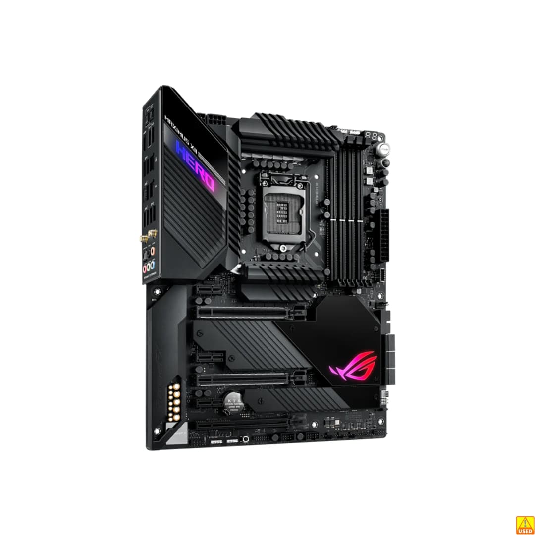 ASUS ROG MAXIMUS XII HERO (WI-FI) Motherboard Socket LGA1200 CPU DDR4 4800(O.C) MHz Memory Chipset Z490 ATX Mainboard - 3