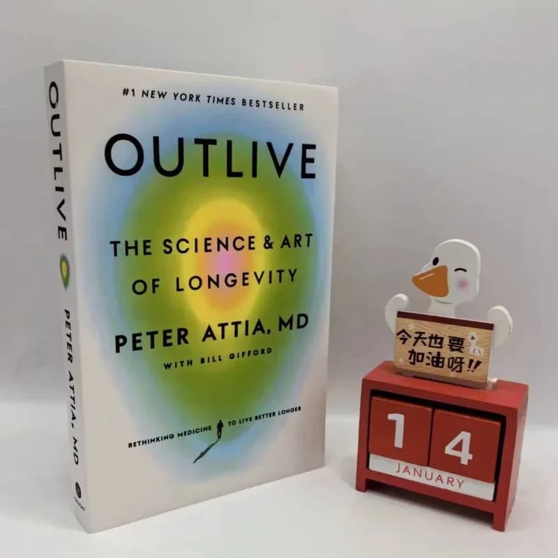 2026Outlive By Peter Attia The Science and Art of Longevity Paperback Book in English