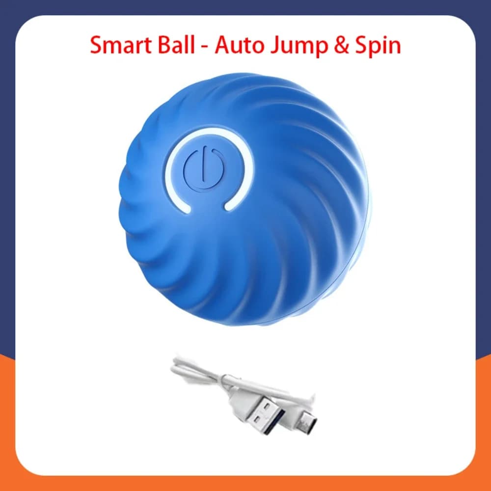 Pet Toy Ball Electric Interactive Game Gravity Sensor Smart Jumping Rolling Ball Automatic Moving Puppy Cat Entertainment Toys - 5