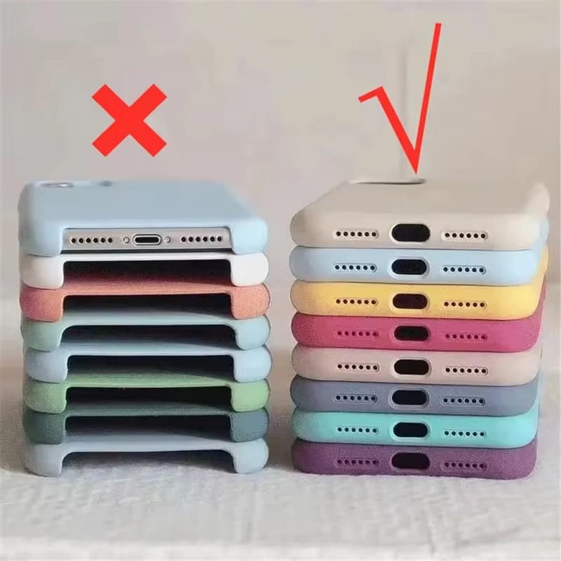 Original Liquid Silicone Phone Case for iPhone 15 16 14 Plus 13 12 11 Pro Max Soft Cases for iPhone 12 13 11 14 15 Full Cover - 6