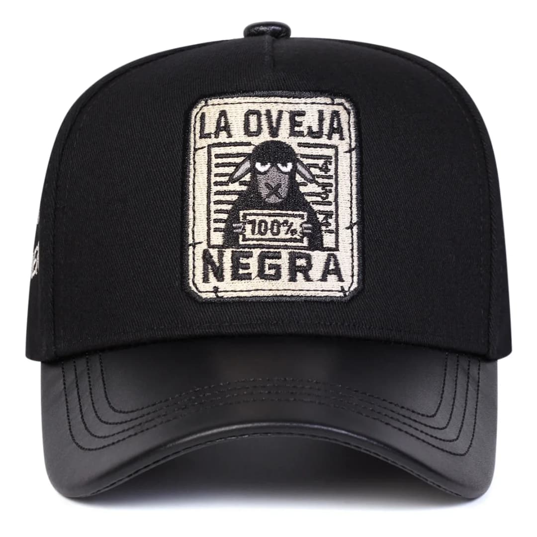 قبعات بيسبول مطرزة بحروف LA OVEJA NEGRA للجنسين ربيع وخريف قبعات كاجوال قابلة للتعديل واقي شمس قبعة رياضية - 5