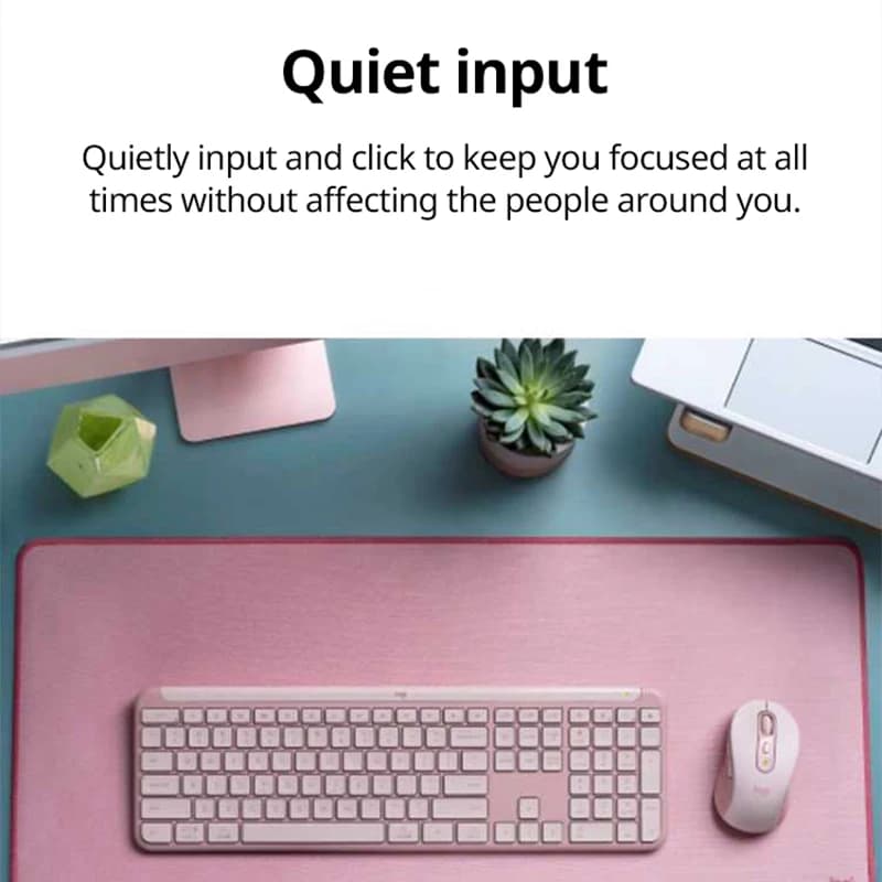 لوحة مفاتيح لوجيتك كيه950 لاسلكية، زر تبديل سهل، مستقبل يو إس بي لوجي بولت، اتصال بلوتوث - 4