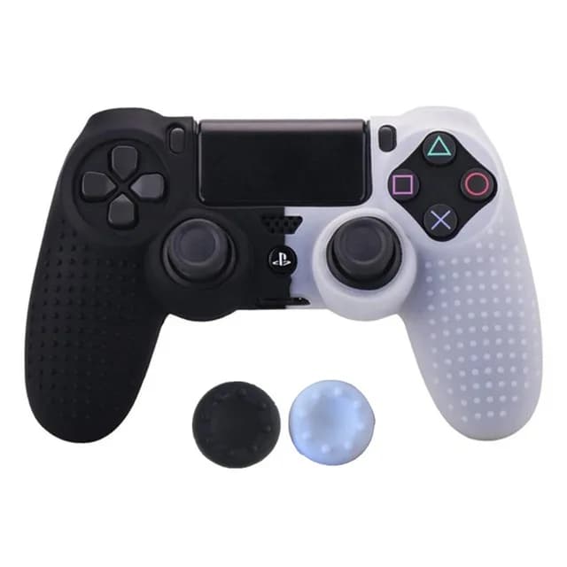 Non-slip Protective Cover Cases Soft Rubber Shell Cover Skin Gamepad Silicone Case For Sony PS4 Controller Handle Accessories - 5
