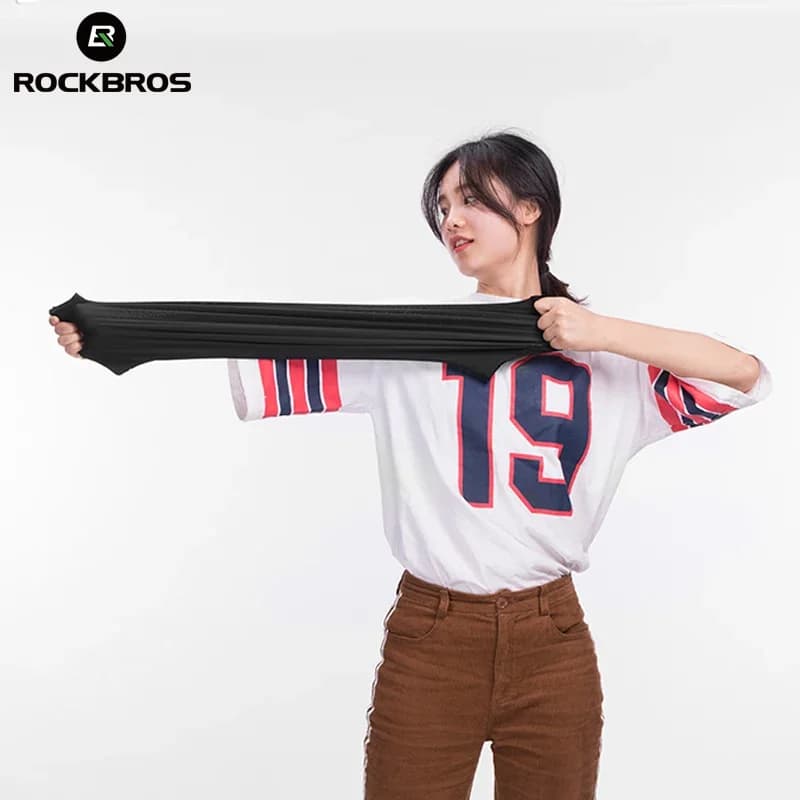 ROCKBROS Quick-Dry Cycling Face Mask Scarf Sun Protection Cycling Headwear Outdoor Sports Face Cover Breathable Bicycle Bandana - 3