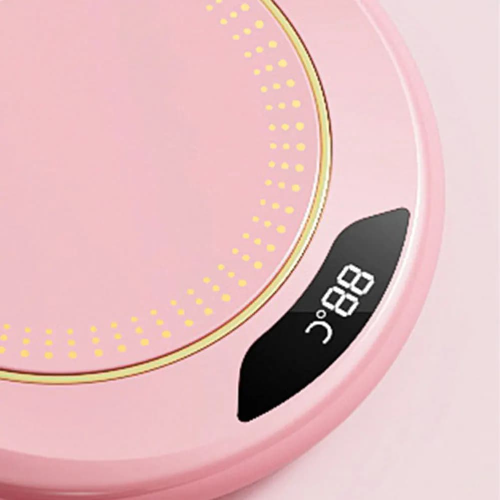 USB Coffee Mug Warmer with 3 Temperature Settings Coffee Warmer Plate Coffee Cup Warmer for Coffee Milk Tea Beverage - 3