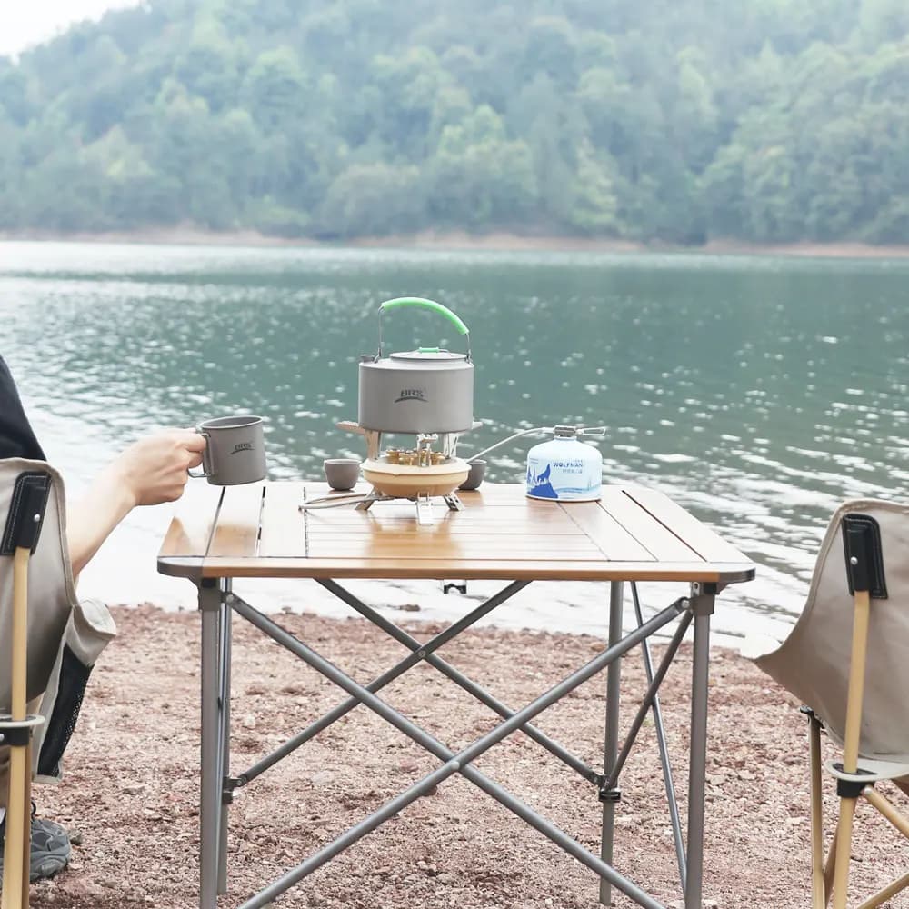 BRS-201A موقد غاز محمول عالي الضغط 16000 واط، يعمل بالبروبان والبيوتان، مثالي للطوارئ في الهواء الطلق مع إشعال بيزو - 6