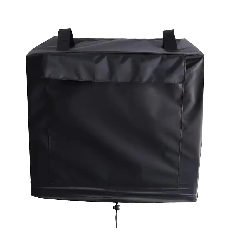 Ninja Wood Fire Grill Cover with Pockets-Durable Outdoor Pizza Oven Protector for Camping,BBQ,Picnics,Grill Covers for Outside - 4
