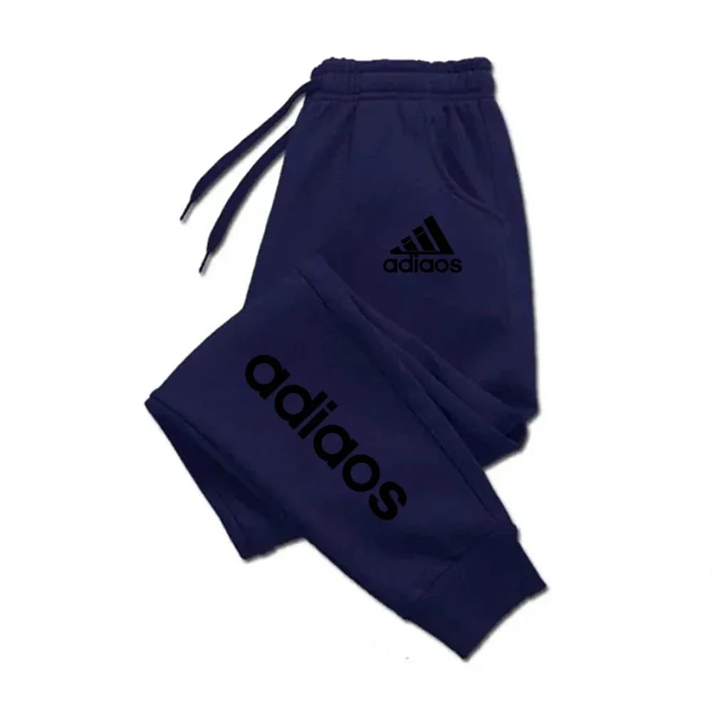 Men's sweatpants, trendy  autumn and winter sports pants, jogging fitness running pants, casual, trendy, comfortable and fas - 4