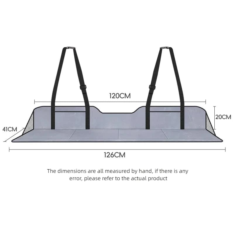Bed Car Head Guard SUV In Car Folding Of Rear Car Sleeping Mats Extension Board Trunk Sleeping Camping Mattress - 5
