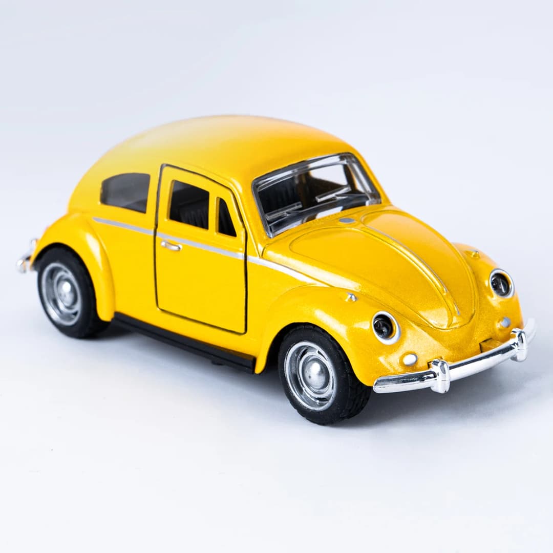 Classic 1: 36 Turn Alloy Double Door Retro Beetle Cars Model Boys' And Children's Birthday Toys Gifts Mini Vehicle Ornaments - 4