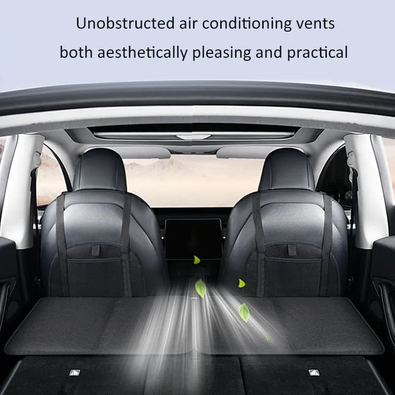Car Back Seat Extender Seat Cushion Travel Bed Camping Mattress Foldable Storage Storage Convenient Trunk Extension Plate - 5