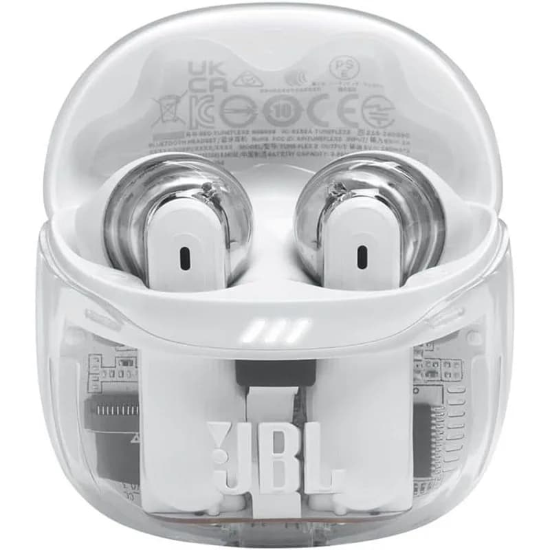 JBL TUNE FLEX 2 سماعات بلوتوث لاسلكية أصلية شفافة شبه داخل الأذن إلغاء تكيفي سماعات رياضية - 5