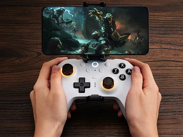 8BitDo Ultimate 2 Wireless 2.4G Gaming Controller with Charging Dock, TMR Joystick Bluetooth Gamepad for PC, Windows ,Android - 5