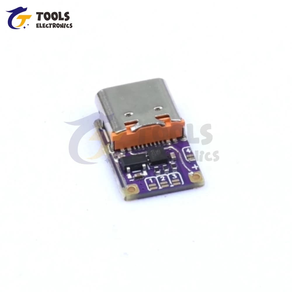 وحدة شحن سريع PD QC نوع-C وحدة تحفيز شحن سريع 5V-20V/20V-48V إخراج لبنك طاقة DIY