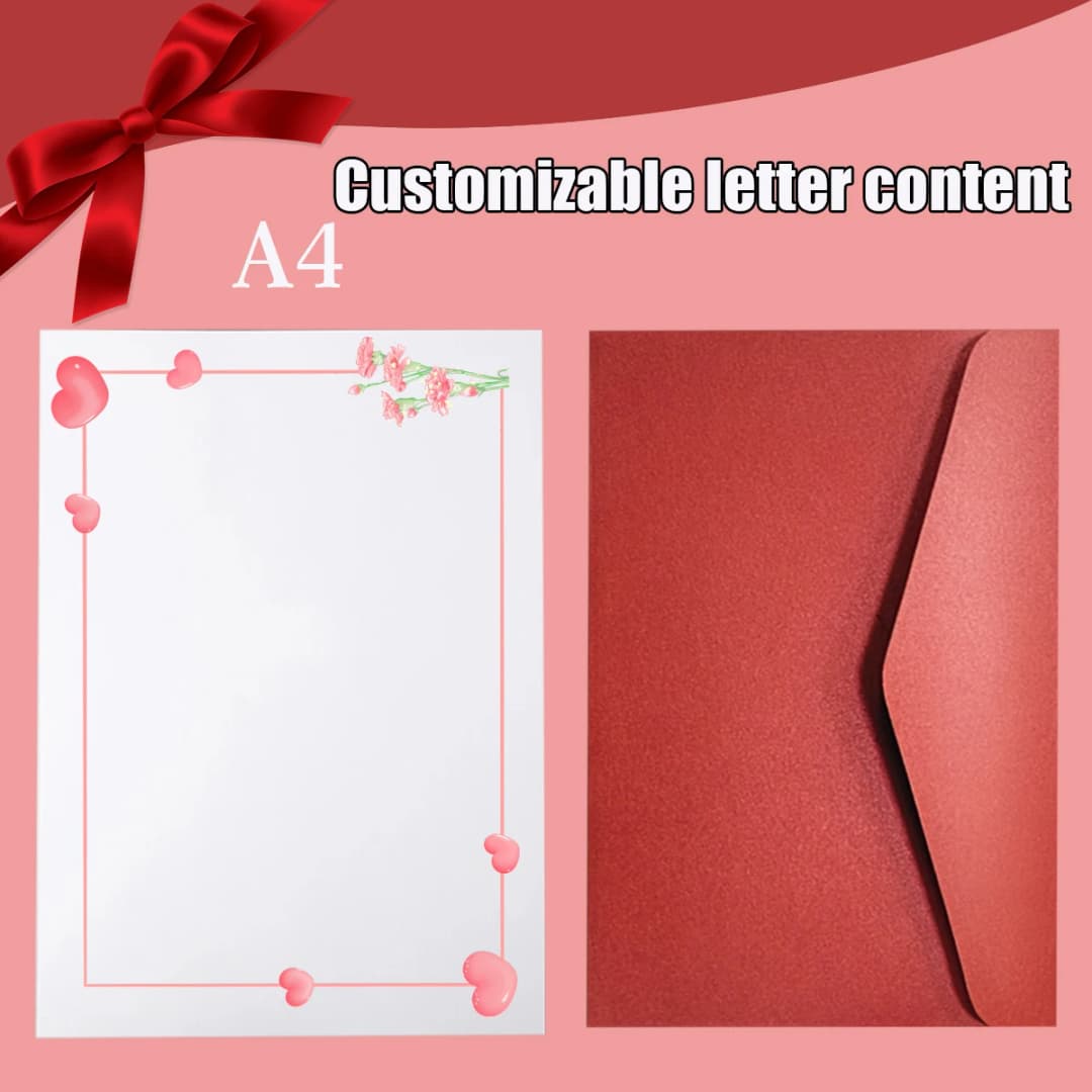 DIY Custom envelopes letter, Valentine's Day letter customization, friend blessing letters,Company documents print,Mail a letter - 6
