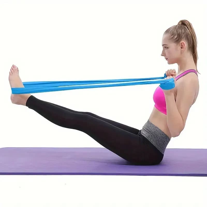 3pcs/set, Yoga Tension Belt, Elastic Fitness Resistance Band For Men Women, Yoga Stretch Belt For Strength Training - 3