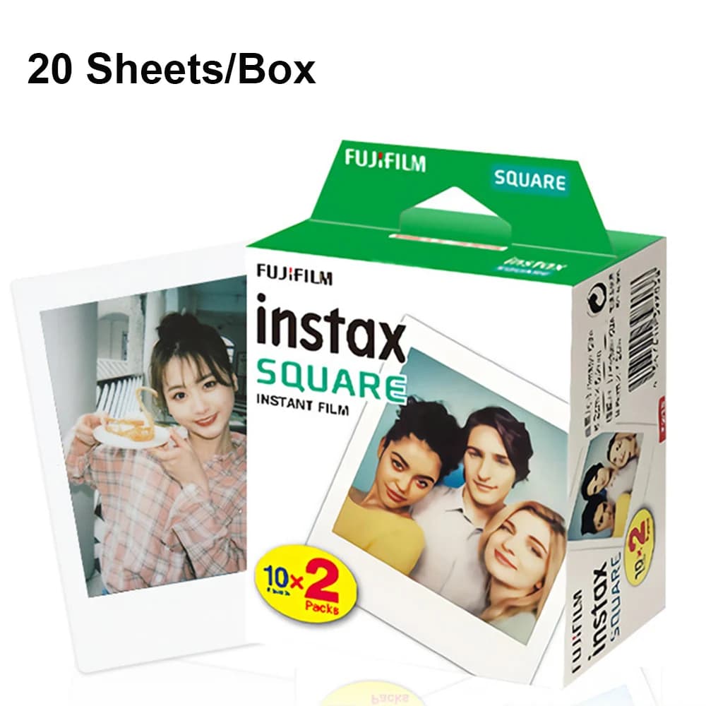 Classic Square White Edge Film Photo Paper Fujifilm Instax Square Instax For Fujifilm Instax SQUARE SQ1/SQ10/SQ40/Link Printer - 4