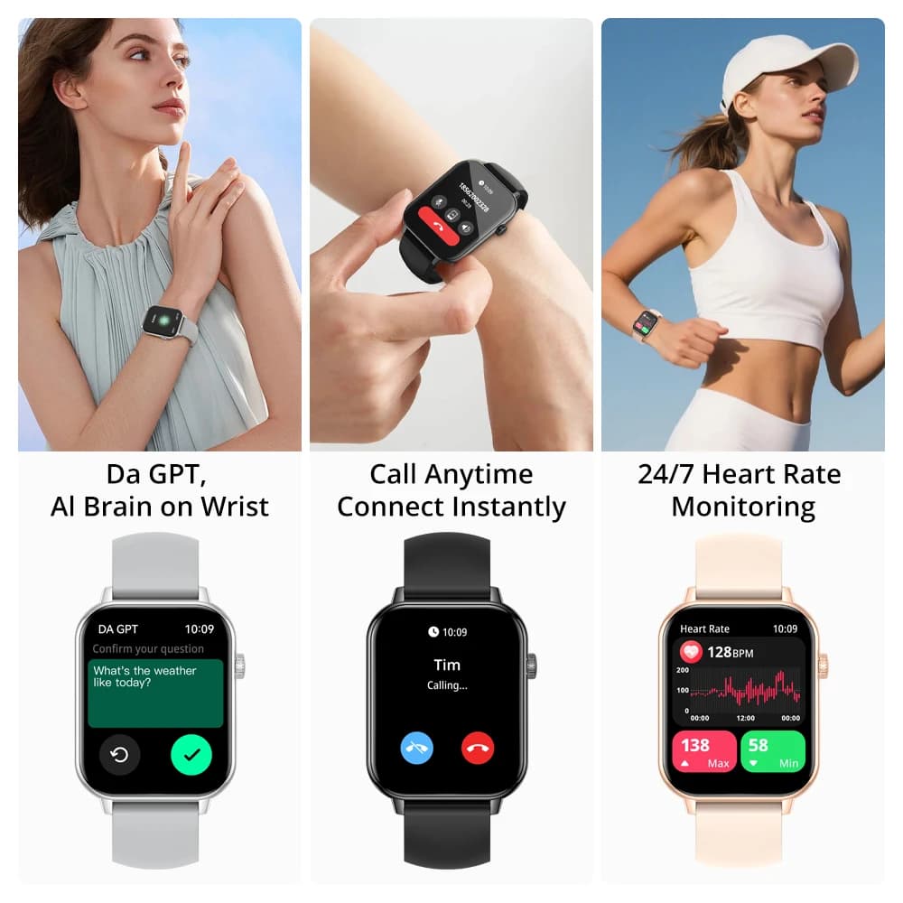New COLMI C28 Air Ultra-thin Smartwatch 1.93 inch AMOLED Display, Women's Health Management, Exquisite Smart Watch For iOS Phone - 5
