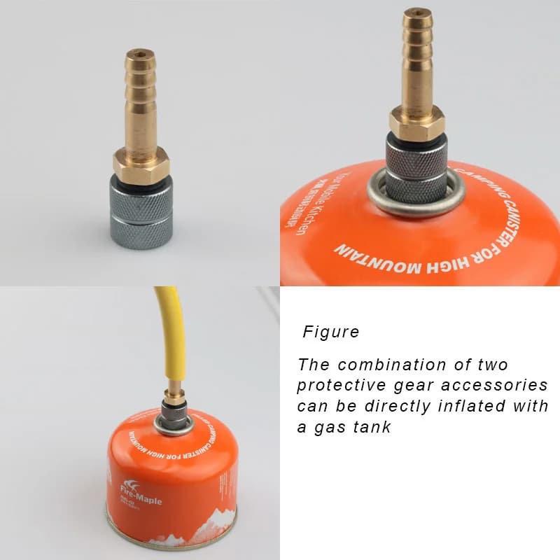 Multi-purpose Outdoor Camping Stove Switching Valve Accessories Connector To LPG Cylinders Liquefied Cylinder Gas Tank Adapter - 5