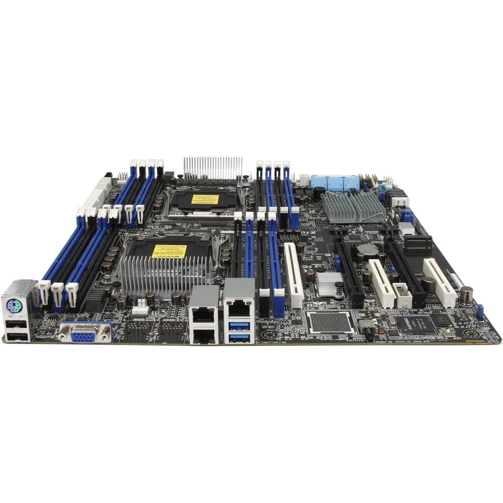 لوحة أم ASUS Z10PE-D16 تدعم E5-2600 v4 و E5-2699 v3 و E5-2699 v4 و 1600 v4 معالج 16×DDR4 1024GB مقبس LGA 2011-3 شريحة Intel C612 M.2 EEB - 6