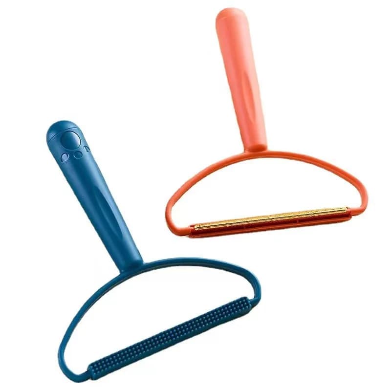 مشط لإزالة الوبر والفراء المحمول، فرشاة لإزالة شعر الحيوانات الأليفة من المعاطف الصوفية والسجاد والملابس - 6