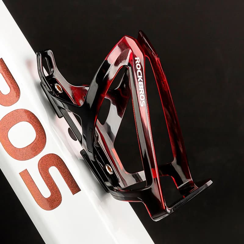 حامل زجاجة مياه دراجة ROCKBROS قفص زجاجة دراجة جبلية وطريق خفيف الوزن ملون حامل زجاجة دراجة إكسسوار دراجة - 6