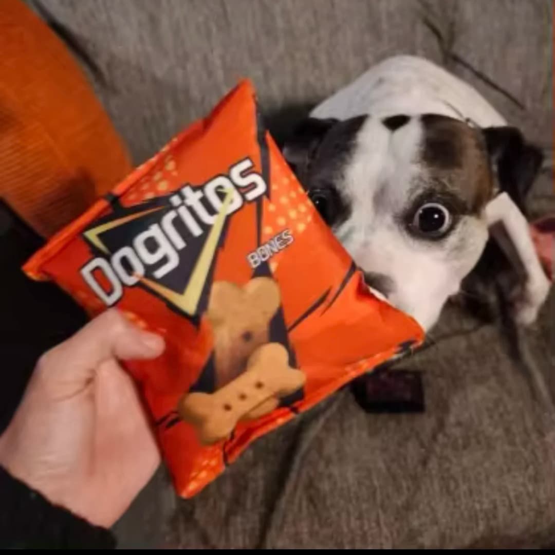 Funny Crisps Dog Toys Interaction Chew Molars Plush Dog Toys Bite Resistance Clean Teeth Oral Cavity Puppy Toys Pet Accessories - 3