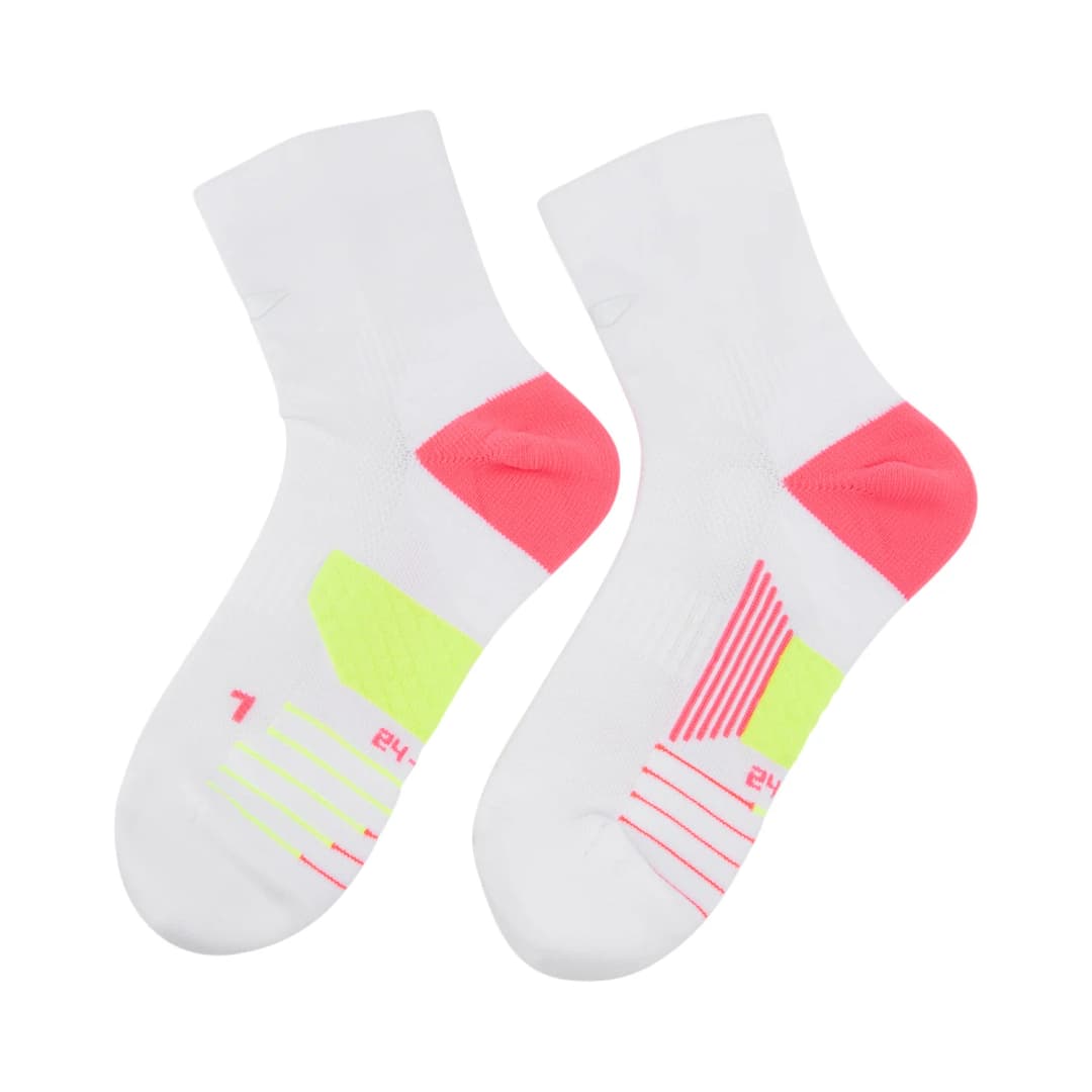 Li-Ning Unisex Running Socks  LN BACTERIA PROOF 55%Polyester 33.9%Polyamide 11.1%Elastane LiNing Soft Reflective Socks AWSW089 - 3
