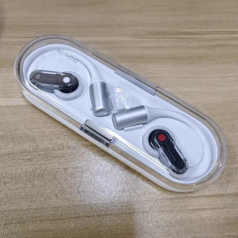 New Nothing Ear (open) Open-Ear Wireless Earbuds Bluetooth 5.3 Playtime Open Design Sports Headphones Multi-Device Connection - 3