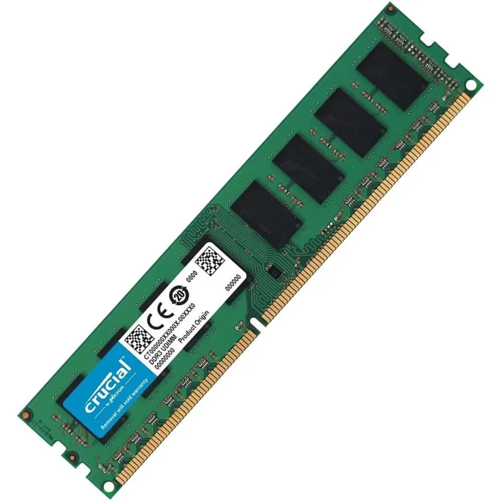 Crucial Micron Memoria Desktop RAM DDR3 DDR3L 4GB 8GB 1600MHz 1333 1866MHz DIMM Memory PC3L-12800U 14900U 204Pin 1.35V 1.5V RAMs - 2