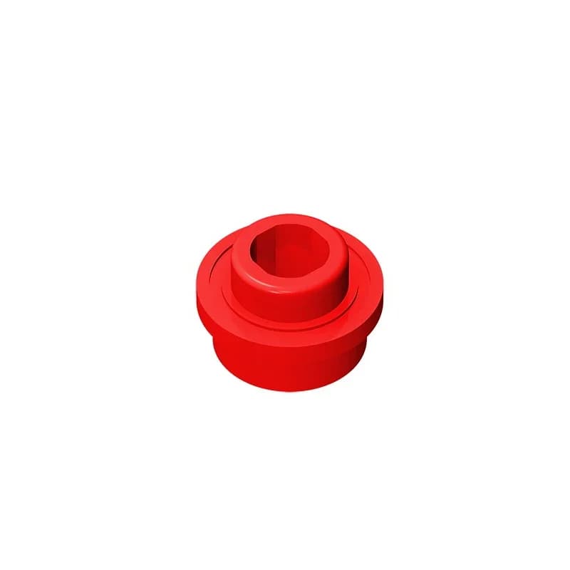 Gobricks GDS-603 PL.ROUND 1X1 W. THROUGHG. HOLE compatible with lego 85861 28626 children's DIY Educational Building Blocks - 5