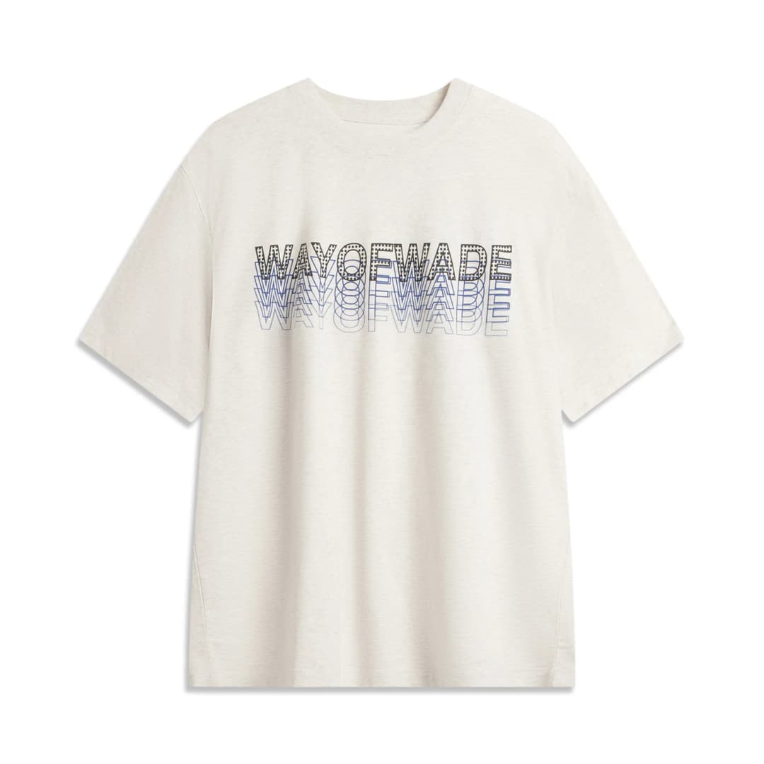 قميص لي نينغ رجالي Wade AT DRY FREEZE 64% قطن 36% بوليستر مقاس عادي رقبة دائرية لي نينغ بلوفر رياضي AHSV015 - 3