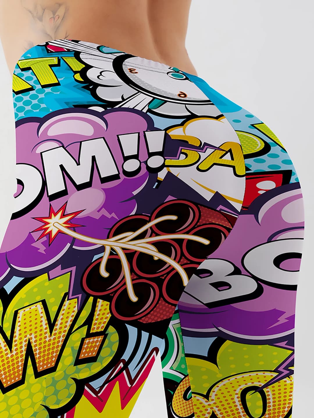 3D Printed Leggings Push Up Leggins Sport Women Fitness Running Pants Cartoon Comic Game  Styles Girl Leggins - 6