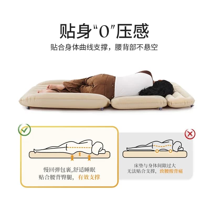 Naturehike-Outdoor Multifunctional Car Inflatable Mattress, Pad Inflated Cushions Air Bed Self-driving Supplies CNH22DZ003 - 4