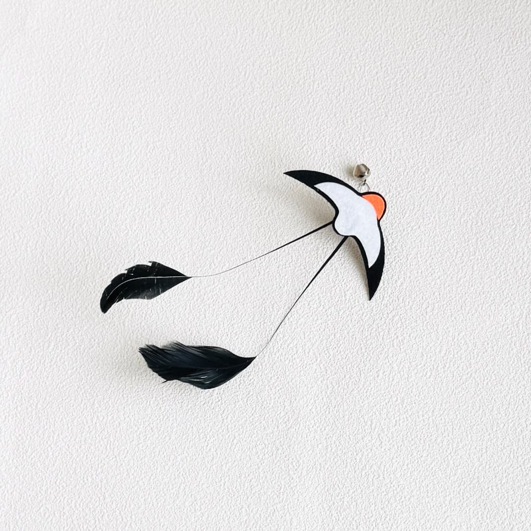 لعبة تفاعلية للقطط، ريشة طائر محاكاة مع جرس، عصا لعب للقطط الصغيرة، أداة إغراء - 5