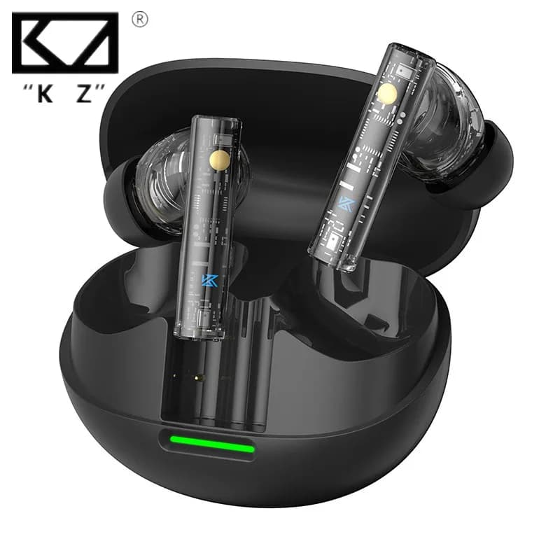 KZ Carol Pro TWS بلوتوث سماعات أذن لاسلكية حقيقية تقليل الضوضاء النشط 6 ميكروفونات سدادات أذن مقاومة للماء LDAC SBC صوت