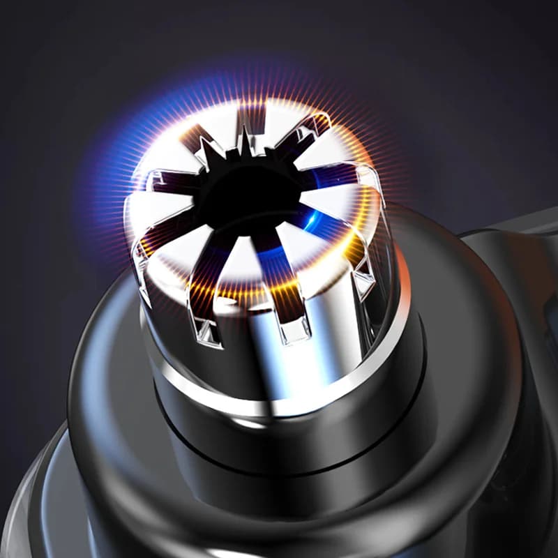 ماكينة تشذيب شعر الأنف والأذن للرجال - قابلة لإعادة الشحن عبر USB، محمولة، شحن سريع، قابلة للغسل - 3