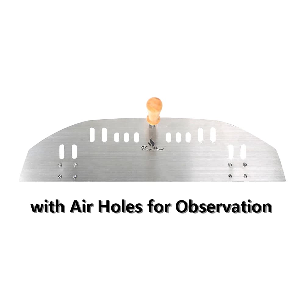 باب فرن بيتزا من الفولاذ المقاوم للصدأ مقاس 16/12 بوصة، مثالي لفرن OONI Koda مقاس 16/12 بوصة - 6