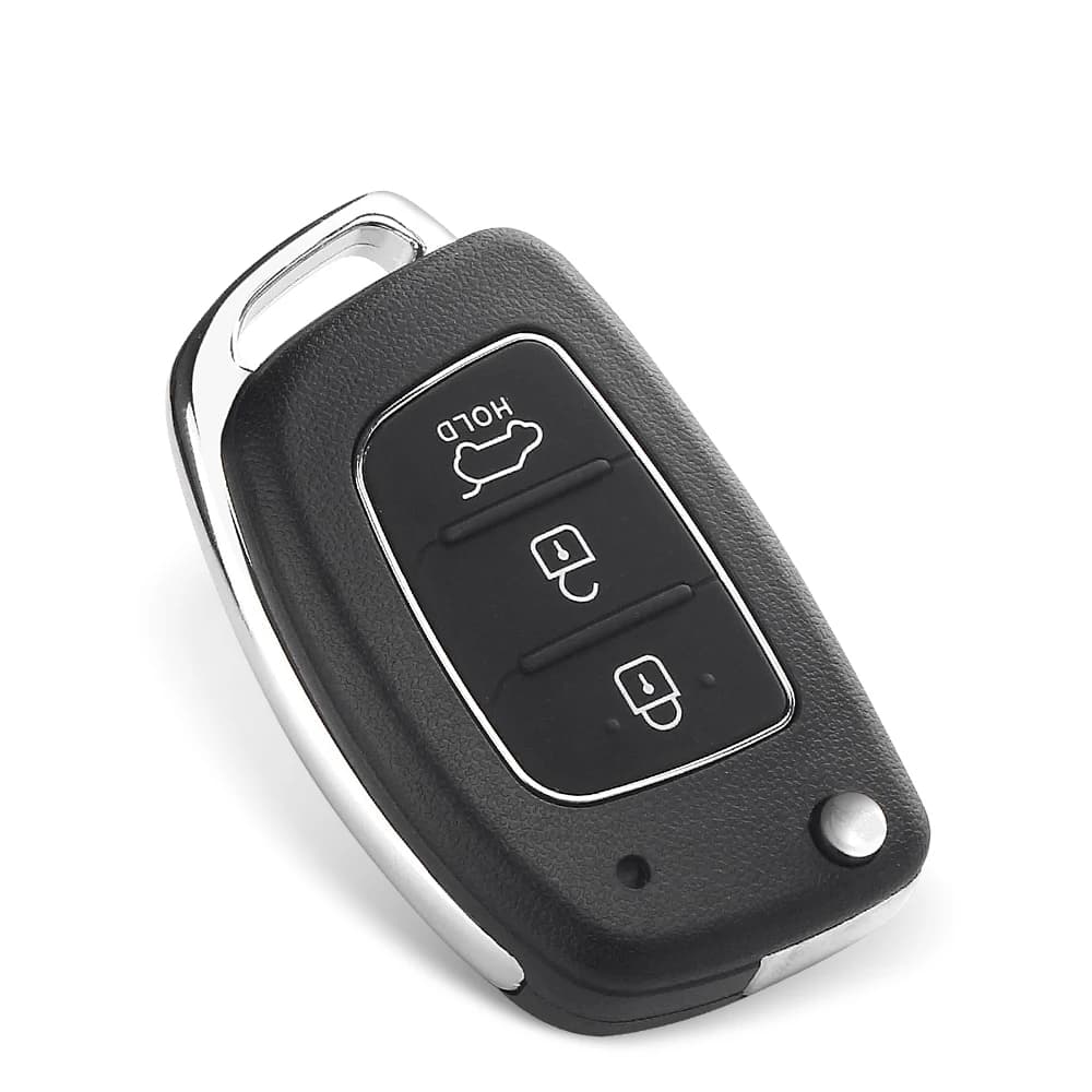 Dandkey 3 Buttons Flip Remote Car Key Case For Hyundai Solaris Verna ELANTRA Santa Fe i10 i20 i30 i35 i40 IX35 IX45 Key Shell - 6