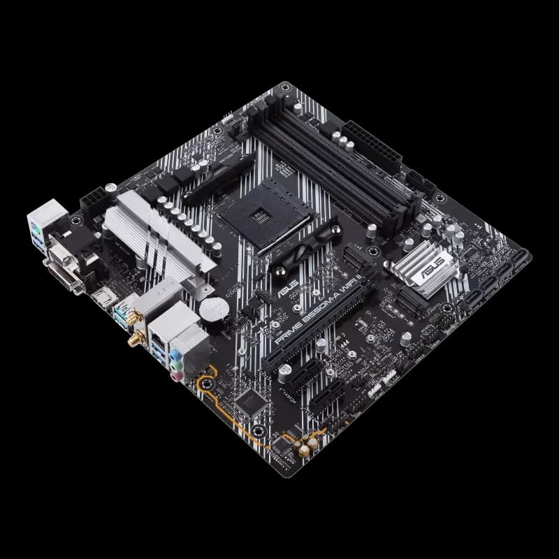 ASUS PRIME B550M-A WIFI II Motherboard Socket AM4 CPU DDR4 4866(O.C) Memory Chipset B550 Mainboard - 5