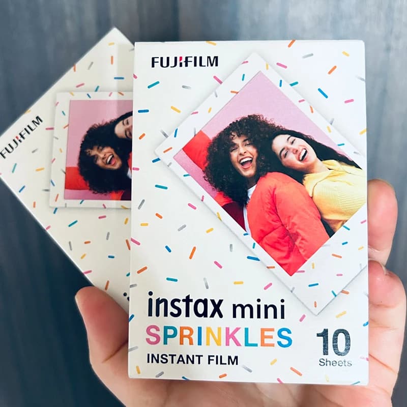10-50 Sheets Fujifilm Instax Mini 13 Films for Instanx Mini 41 12 90 Evo SE Liplay+ 99 8 Instax Mini Sprinkles Film Photo Paper - 2