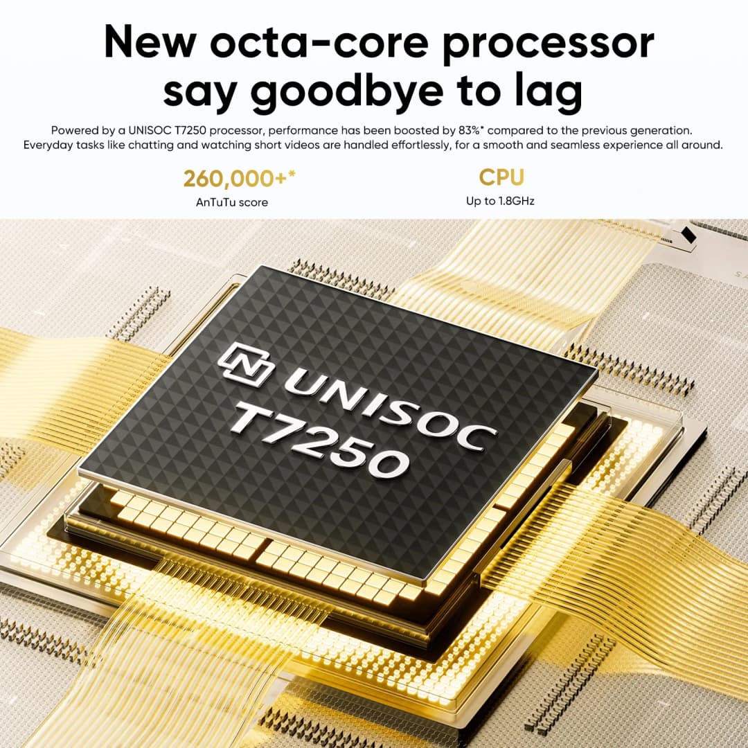 POCO C71 Global Version Smartphone UNISOC T7250 6.88" 120Hz Display 32MP AI Dual Camera 5200mAh Battery 15W Fast Charging - 4